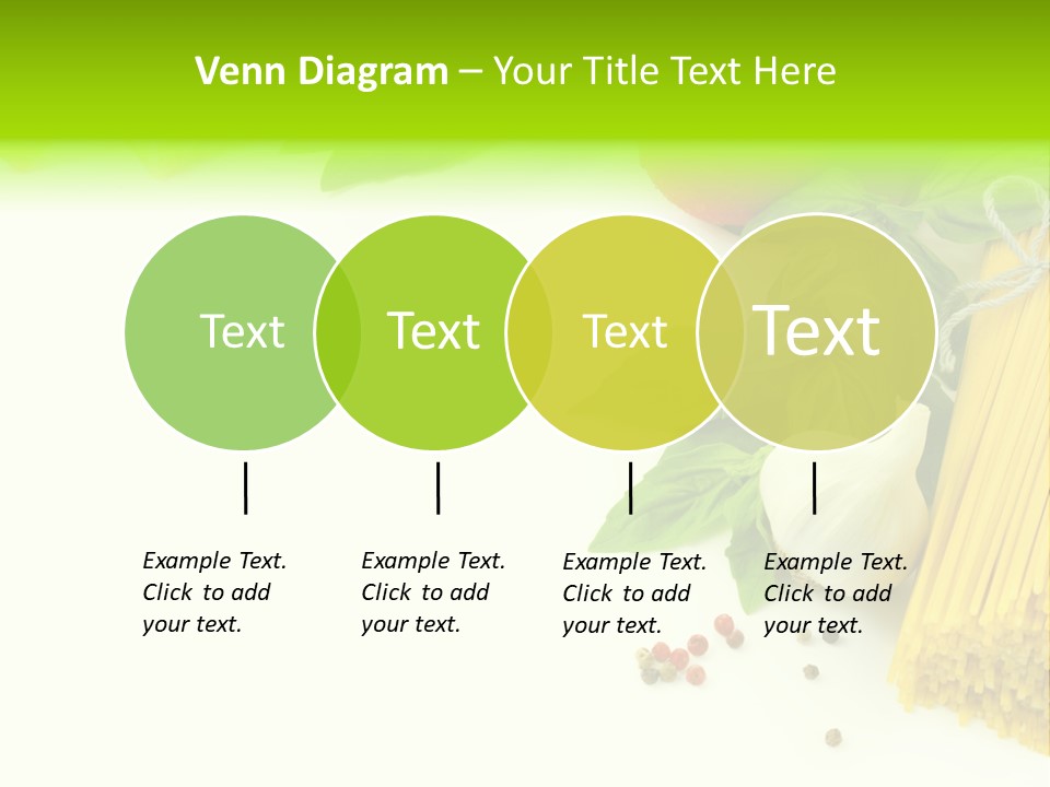 Oregano Basil Oil PowerPoint Template