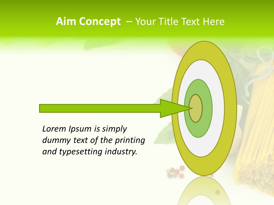 Oregano Basil Oil PowerPoint Template