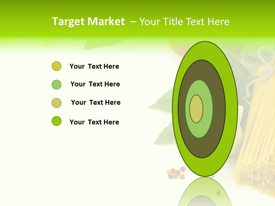 Oregano Basil Oil PowerPoint Template