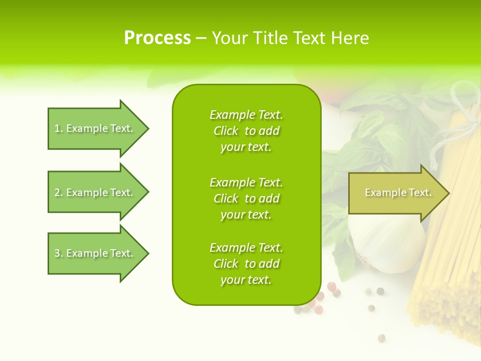 Oregano Basil Oil PowerPoint Template