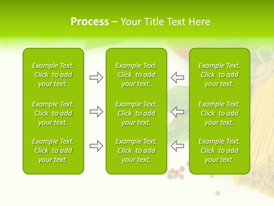 Oregano Basil Oil PowerPoint Template