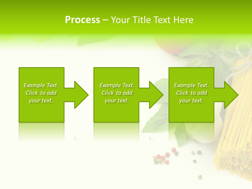 Oregano Basil Oil PowerPoint Template