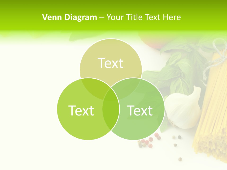 Oregano Basil Oil PowerPoint Template