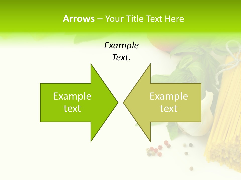 Oregano Basil Oil PowerPoint Template