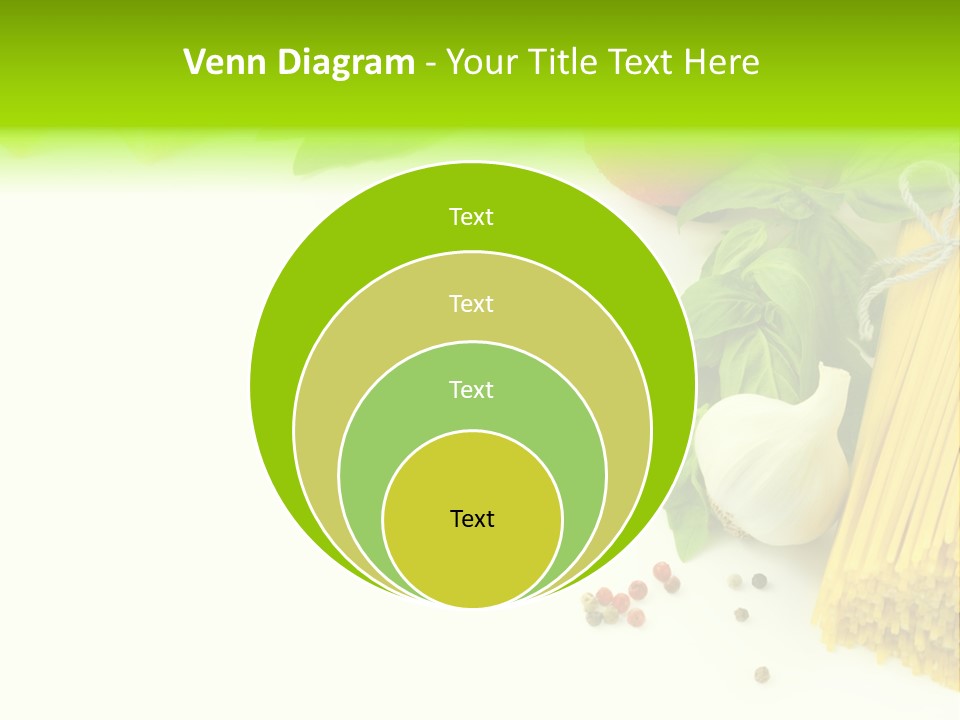 Oregano Basil Oil PowerPoint Template