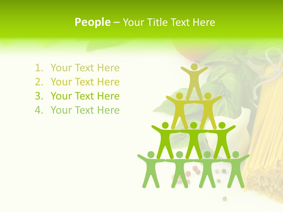 Oregano Basil Oil PowerPoint Template