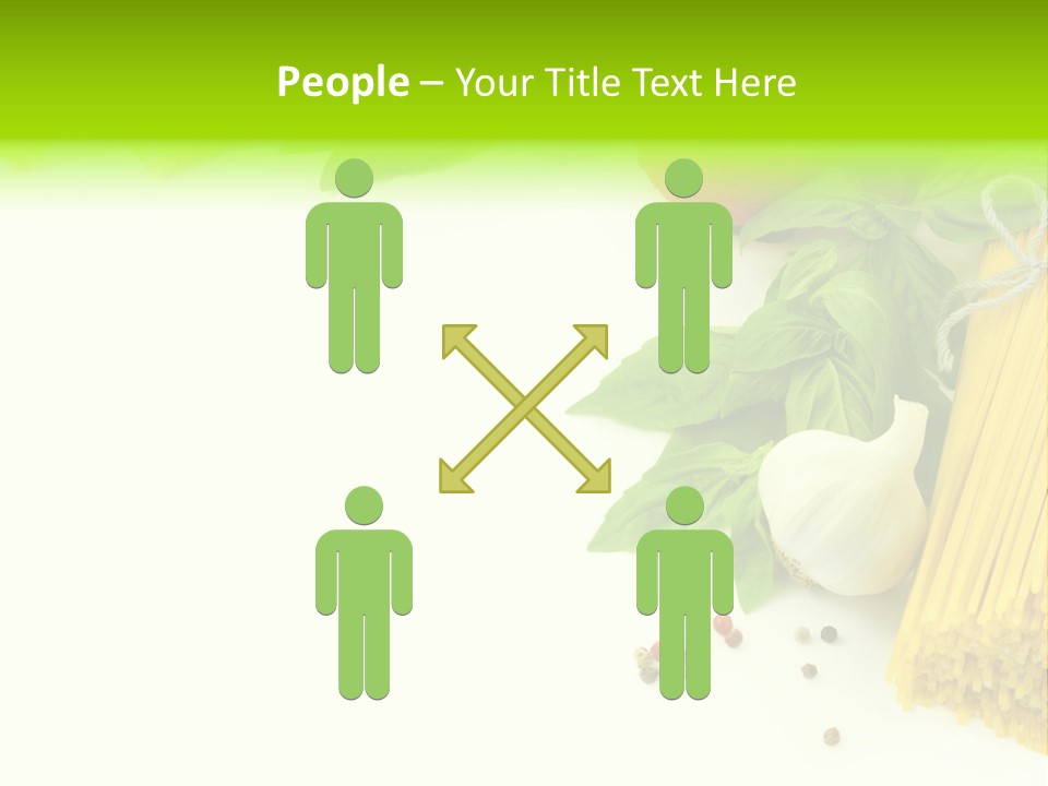 Oregano Basil Oil PowerPoint Template