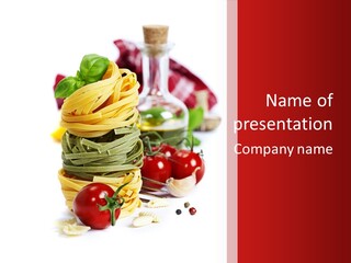 Refreshment Eating Italy PowerPoint Template