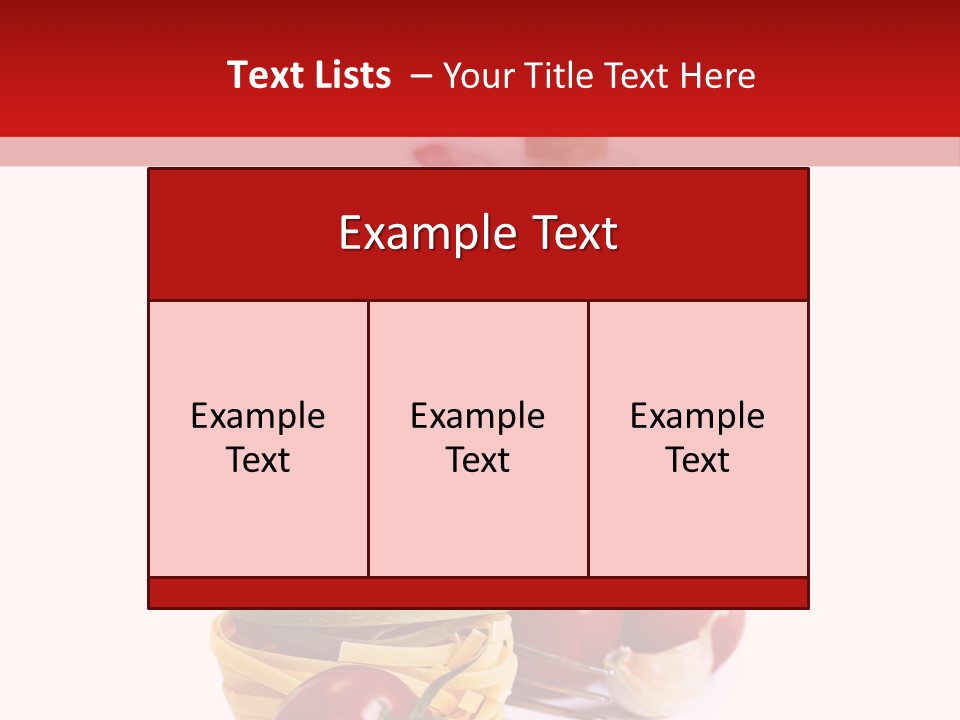 Refreshment Eating Italy PowerPoint Template