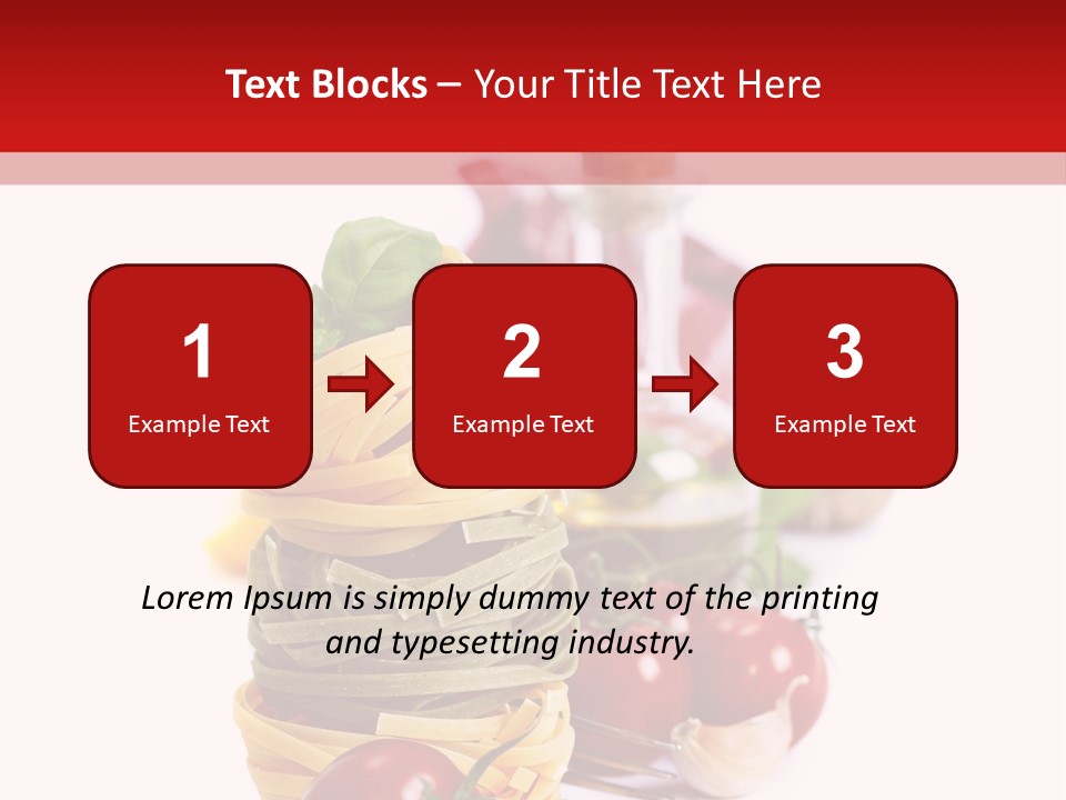 Refreshment Eating Italy PowerPoint Template