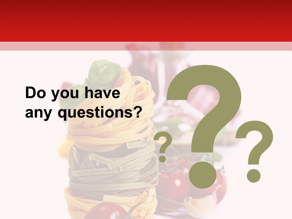 Refreshment Eating Italy PowerPoint Template