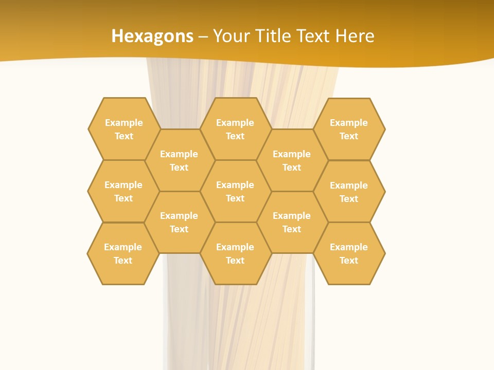 A Glass Filled With Pasta Noodles On Top Of A Table PowerPoint Template