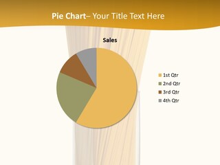 A Glass Filled With Pasta Noodles On Top Of A Table PowerPoint Template