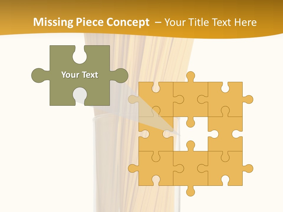 A Glass Filled With Pasta Noodles On Top Of A Table PowerPoint Template