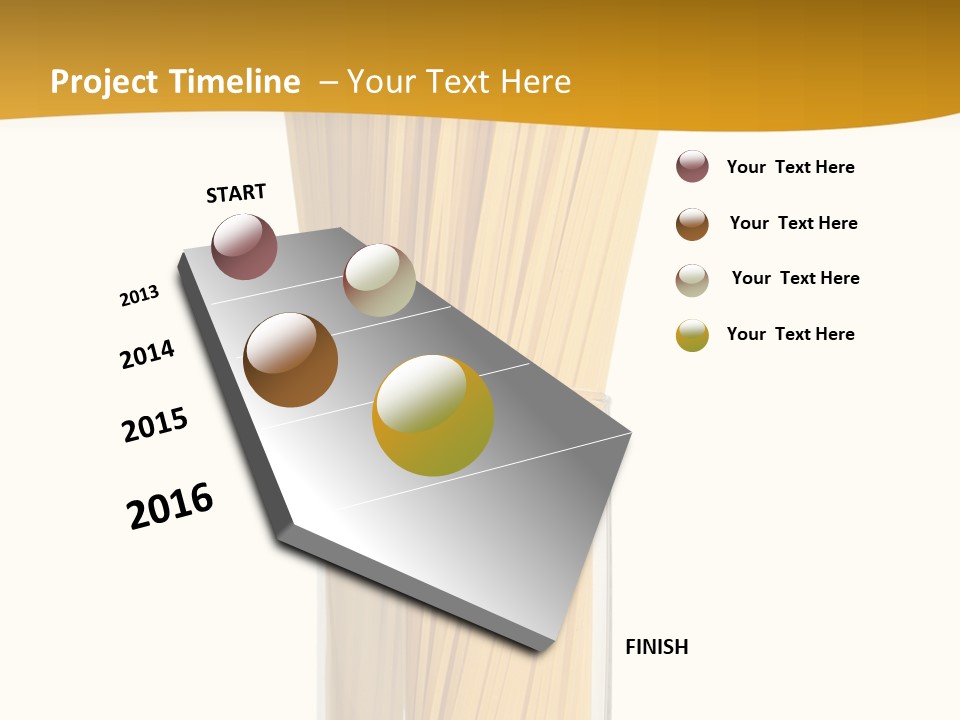 A Glass Filled With Pasta Noodles On Top Of A Table PowerPoint Template