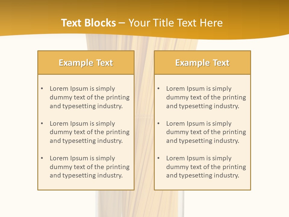 A Glass Filled With Pasta Noodles On Top Of A Table PowerPoint Template