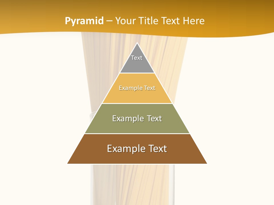 A Glass Filled With Pasta Noodles On Top Of A Table PowerPoint Template
