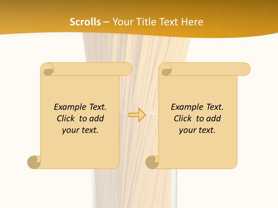 A Glass Filled With Pasta Noodles On Top Of A Table PowerPoint Template