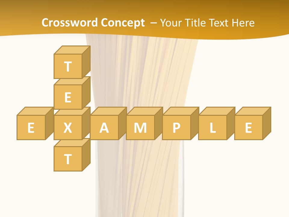 A Glass Filled With Pasta Noodles On Top Of A Table PowerPoint Template