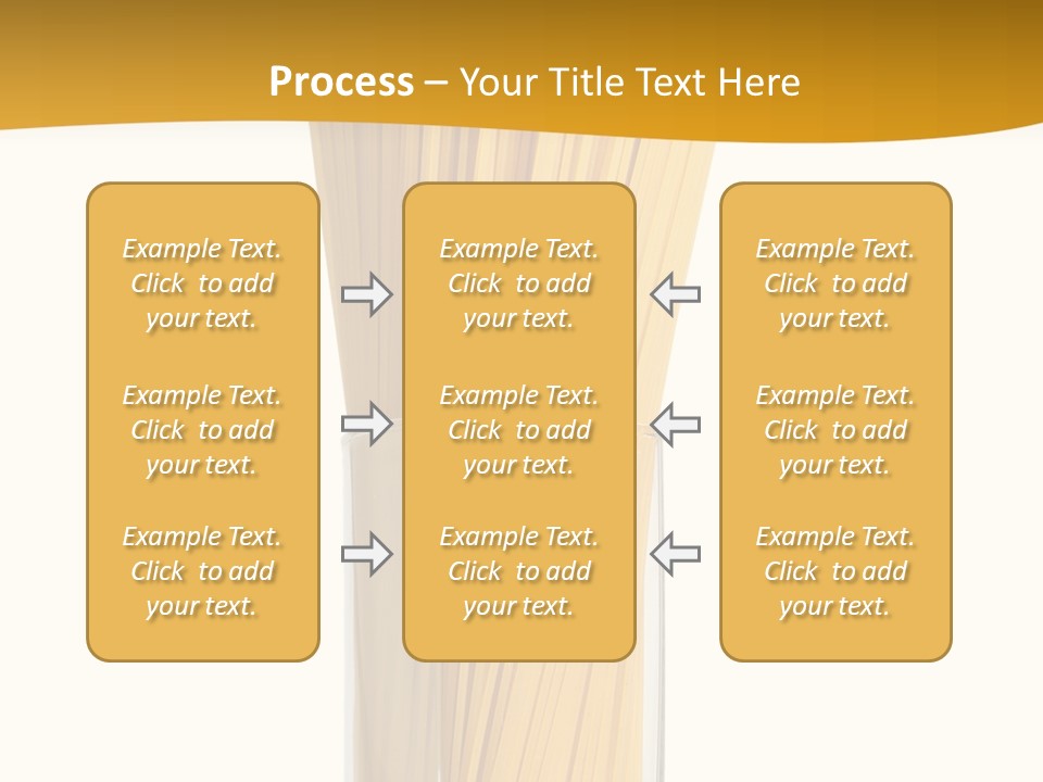 A Glass Filled With Pasta Noodles On Top Of A Table PowerPoint Template