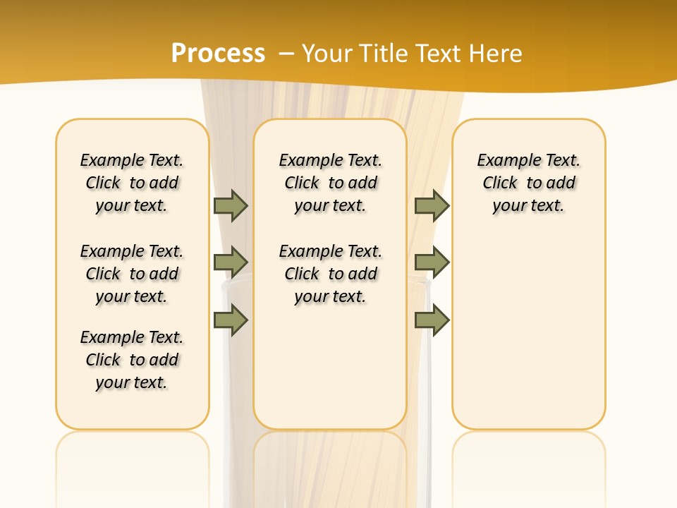 A Glass Filled With Pasta Noodles On Top Of A Table PowerPoint Template