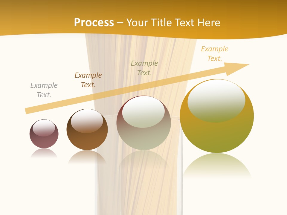 A Glass Filled With Pasta Noodles On Top Of A Table PowerPoint Template