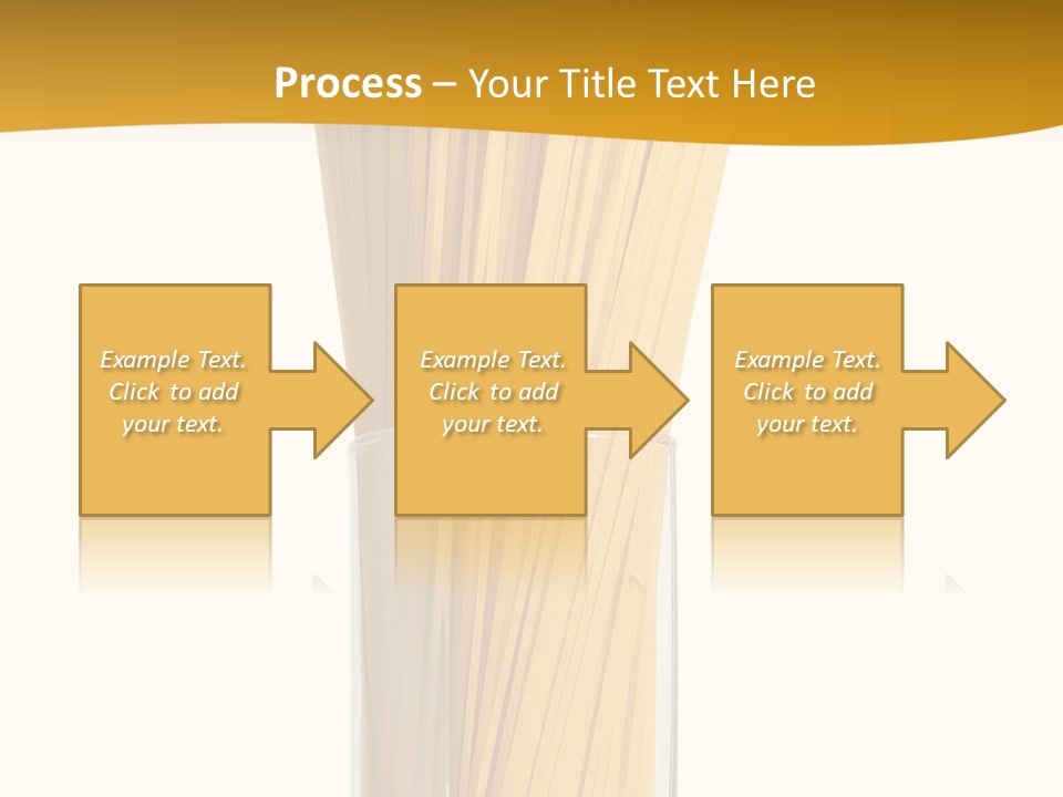 A Glass Filled With Pasta Noodles On Top Of A Table PowerPoint Template