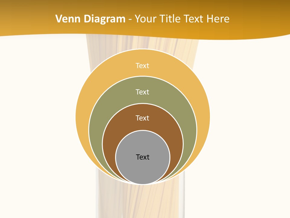 A Glass Filled With Pasta Noodles On Top Of A Table PowerPoint Template