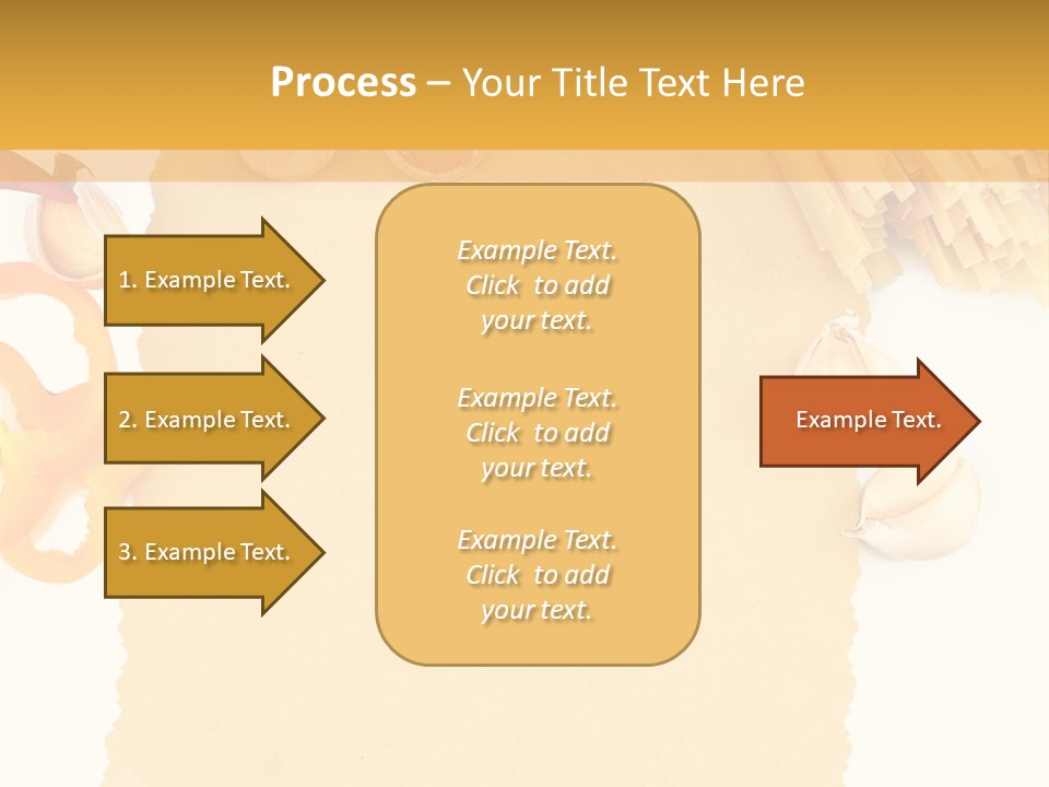 Tomato Yellow Ingredient PowerPoint Template