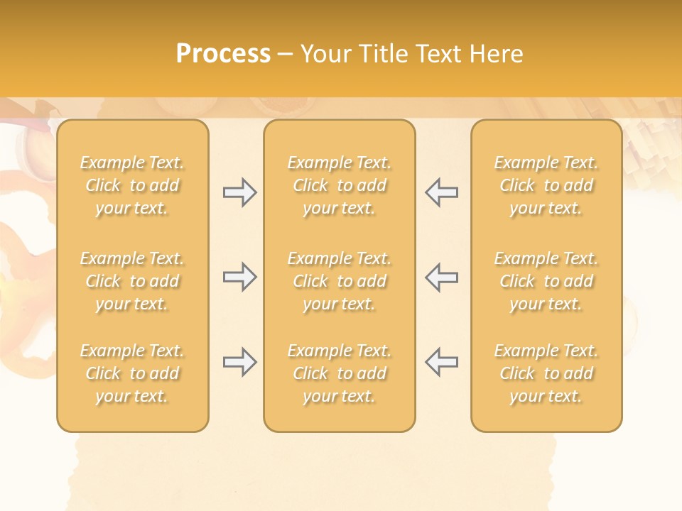 Tomato Yellow Ingredient PowerPoint Template