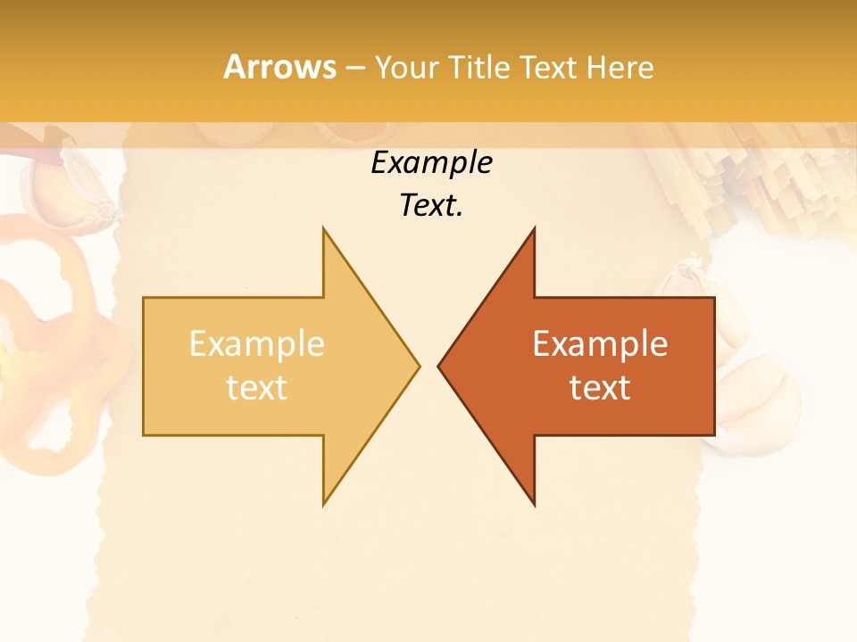 Tomato Yellow Ingredient PowerPoint Template