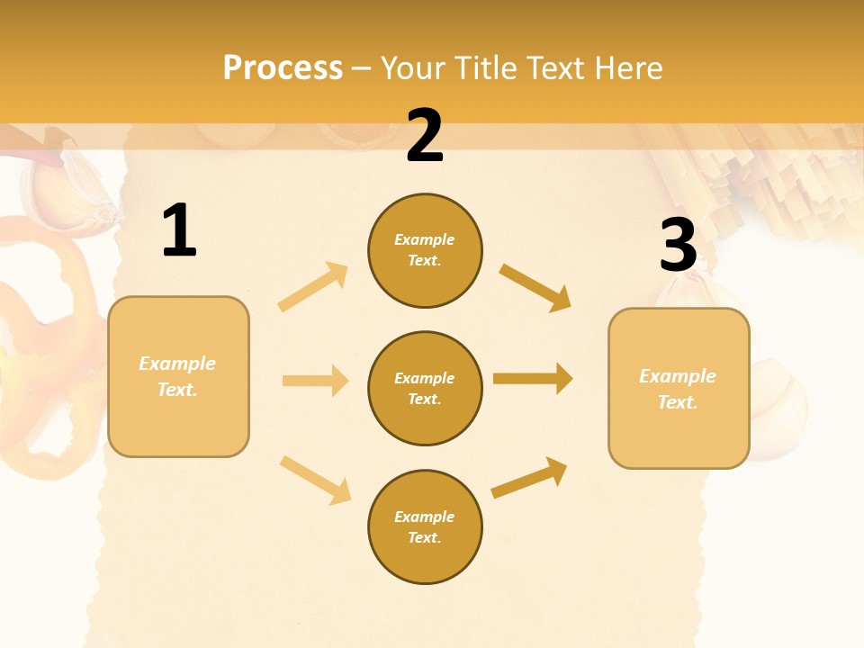 Tomato Yellow Ingredient PowerPoint Template