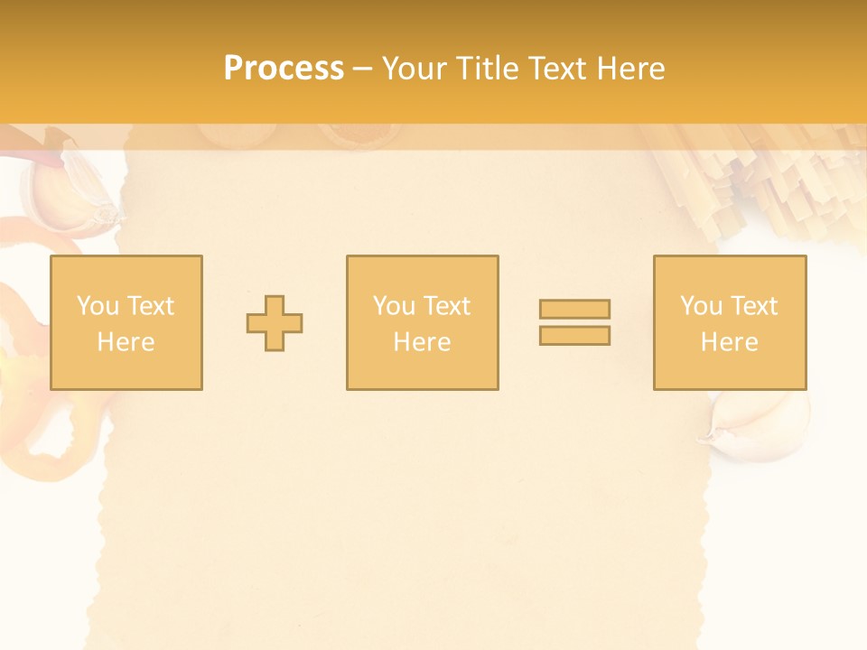 Tomato Yellow Ingredient PowerPoint Template