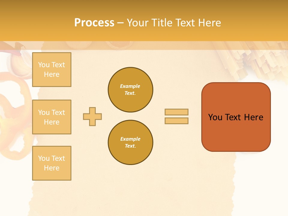 Tomato Yellow Ingredient PowerPoint Template