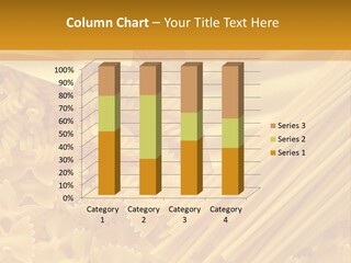 Raw Macaroni Background PowerPoint Template