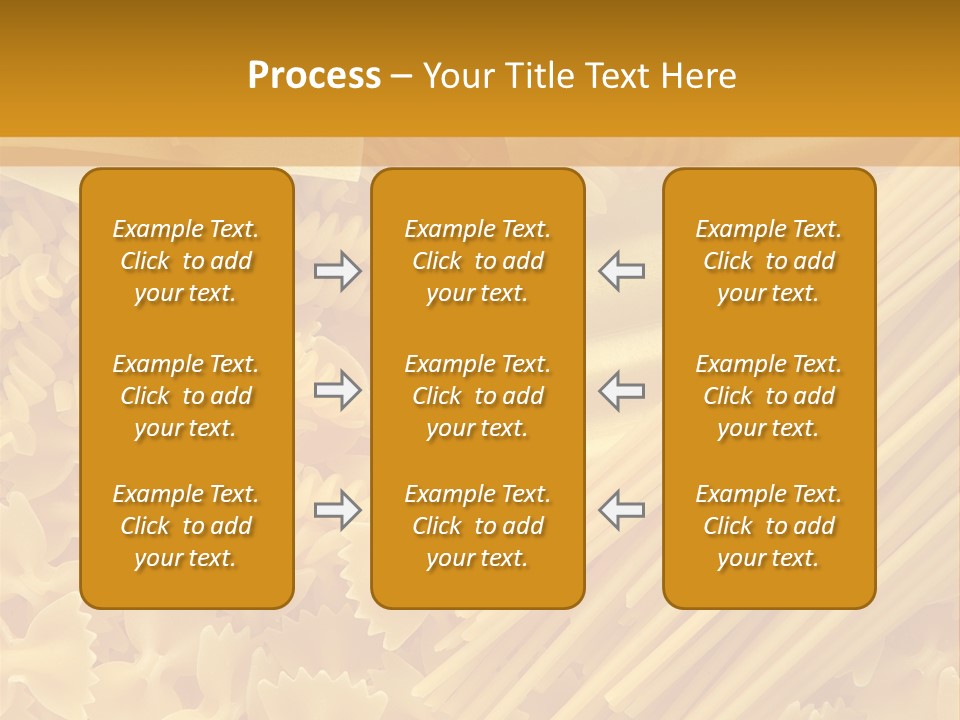 Raw Macaroni Background PowerPoint Template