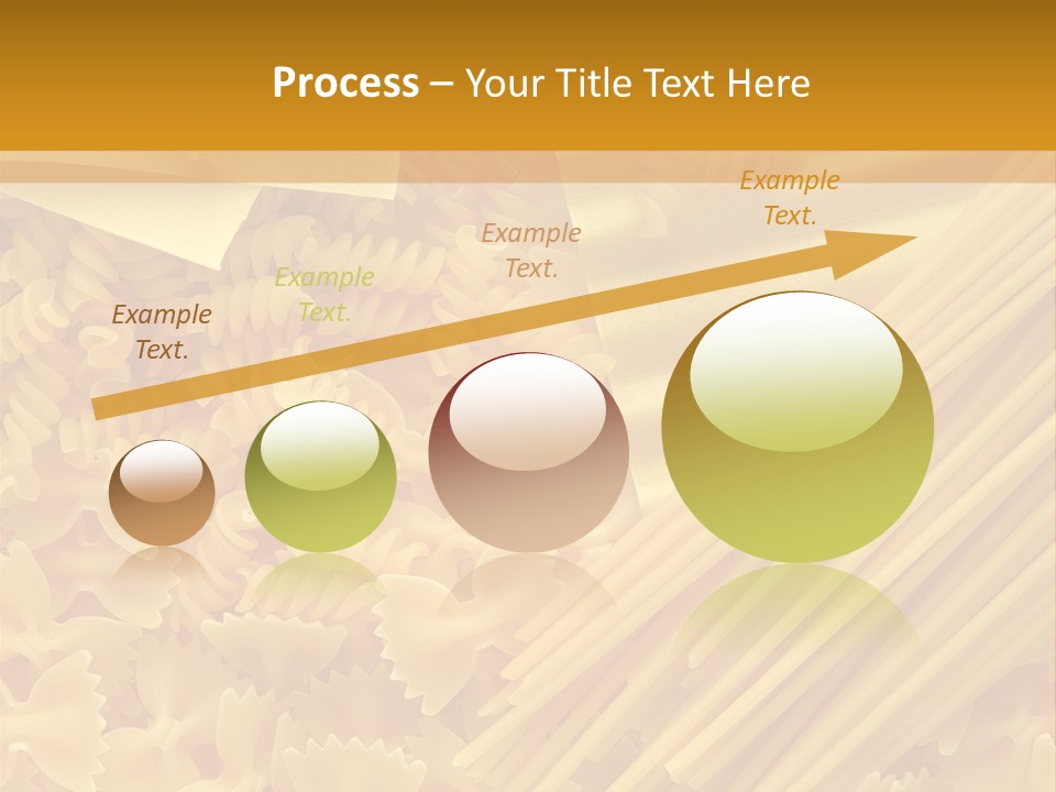 Raw Macaroni Background PowerPoint Template