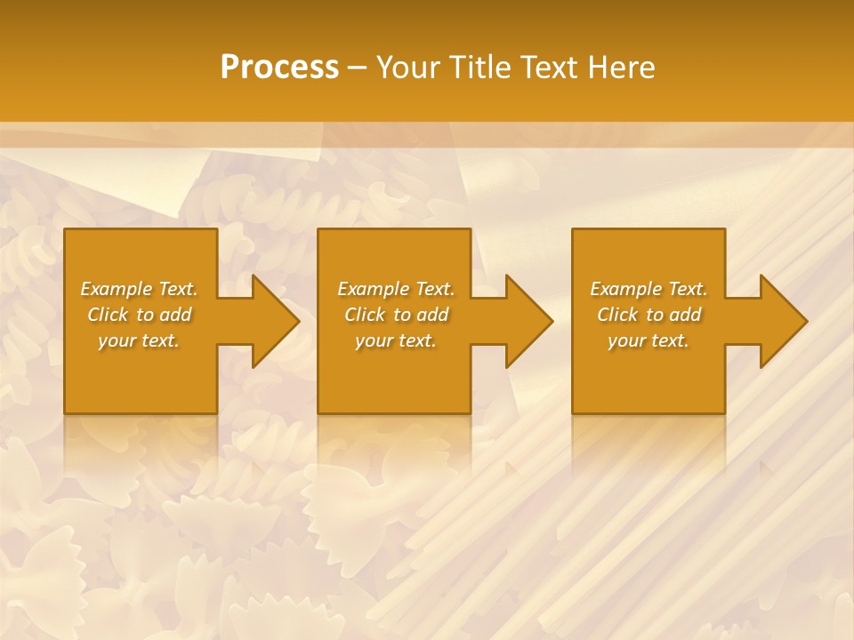 Raw Macaroni Background PowerPoint Template