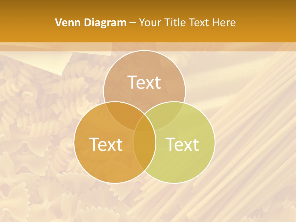 Raw Macaroni Background PowerPoint Template