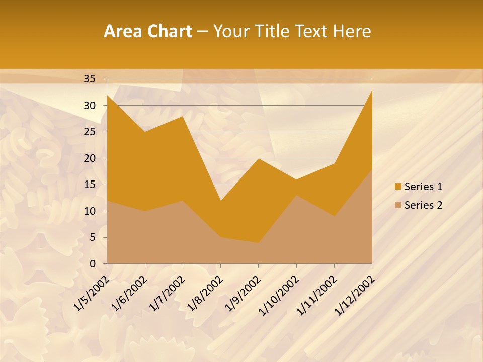 Raw Macaroni Background PowerPoint Template