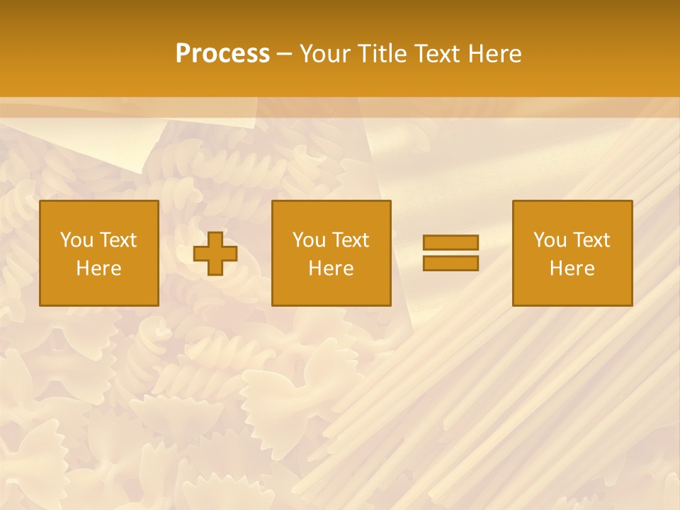 Raw Macaroni Background PowerPoint Template