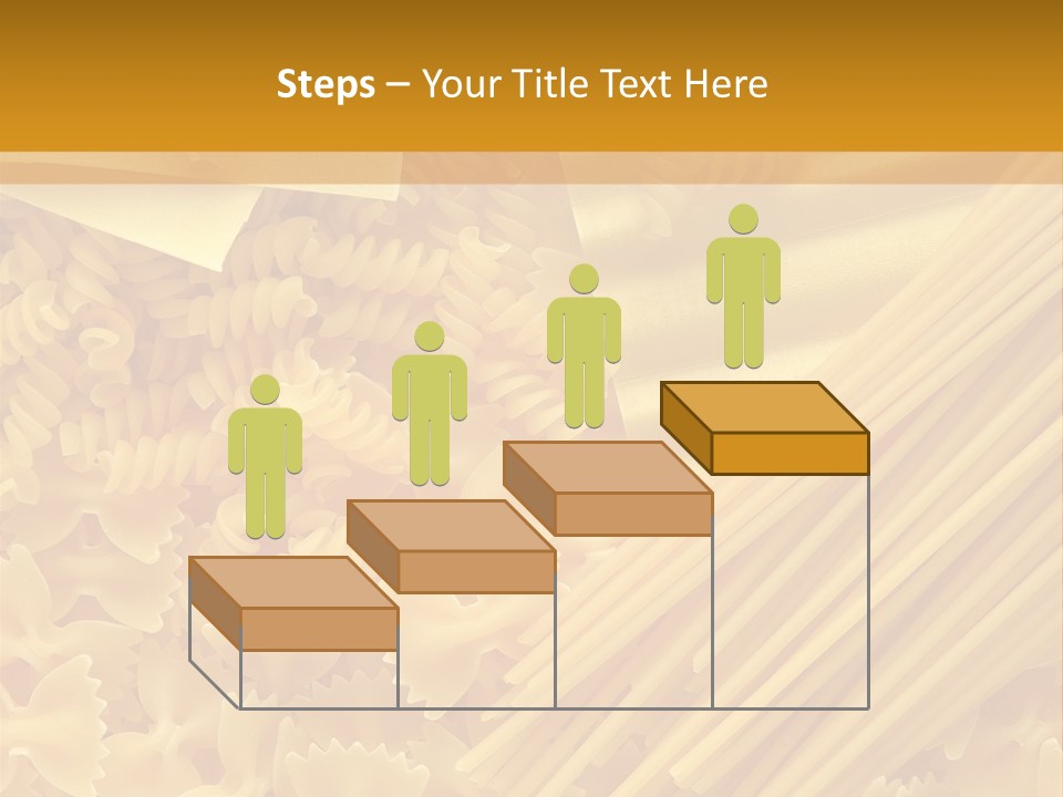 Raw Macaroni Background PowerPoint Template