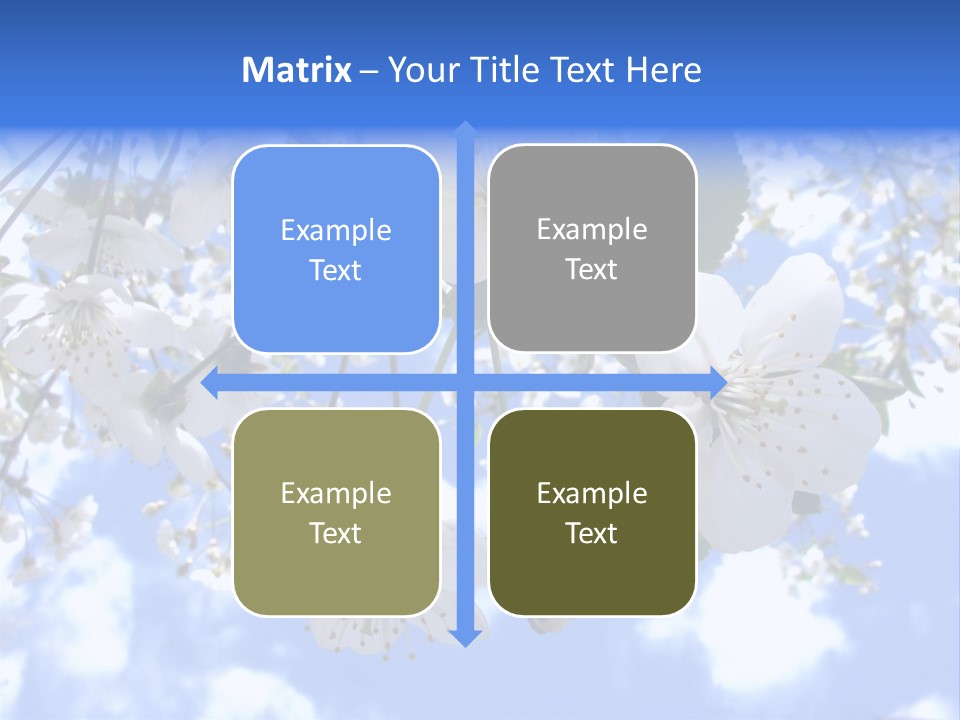 Clouds Shine Way PowerPoint Template
