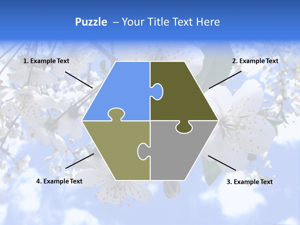 Clouds Shine Way PowerPoint Template