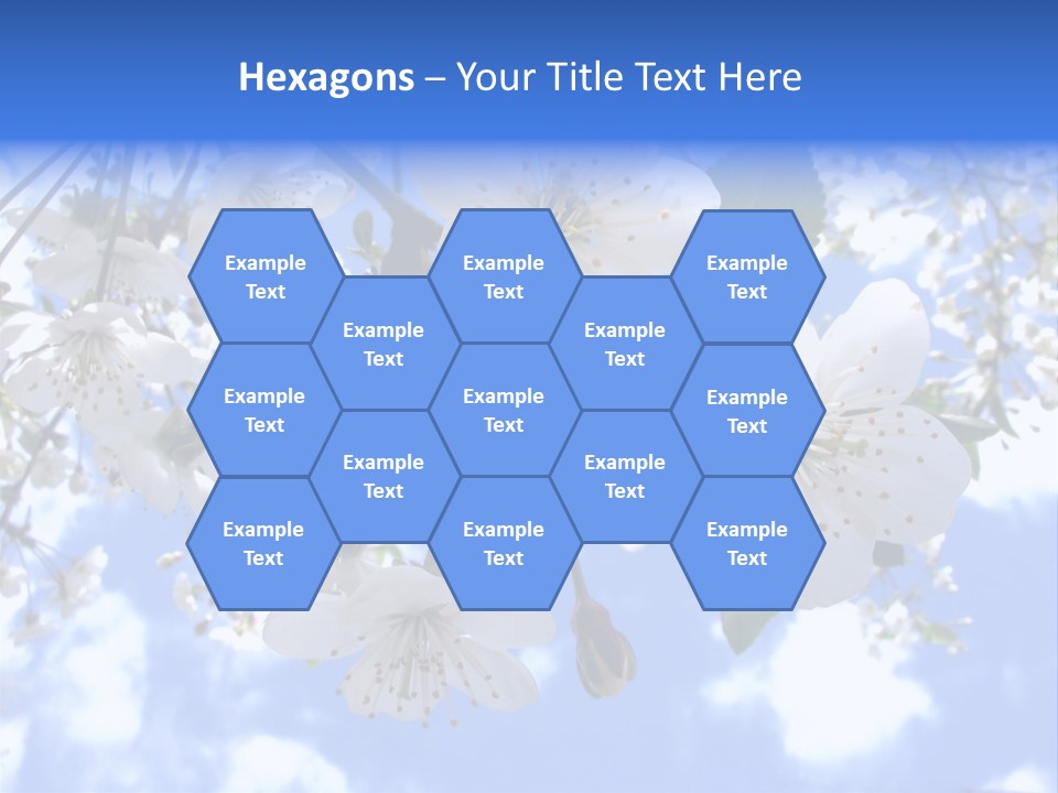 Clouds Shine Way PowerPoint Template