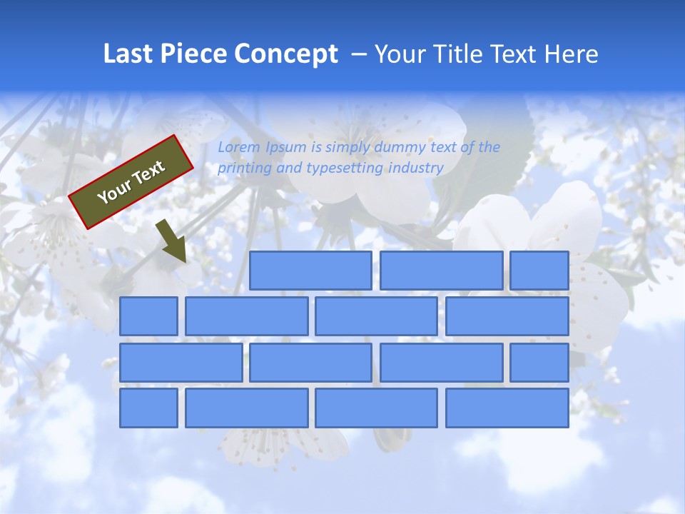 Clouds Shine Way PowerPoint Template