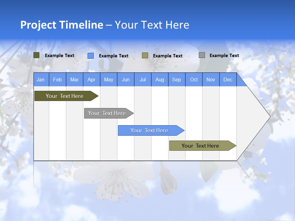 Clouds Shine Way PowerPoint Template