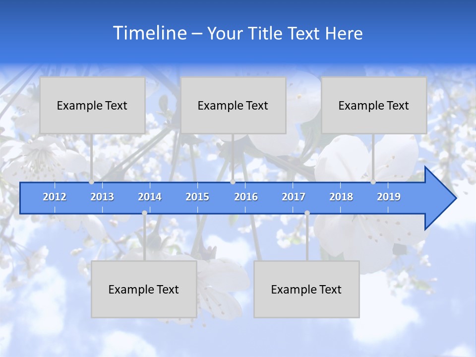 Clouds Shine Way PowerPoint Template