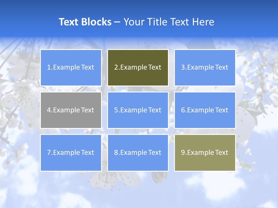 Clouds Shine Way PowerPoint Template