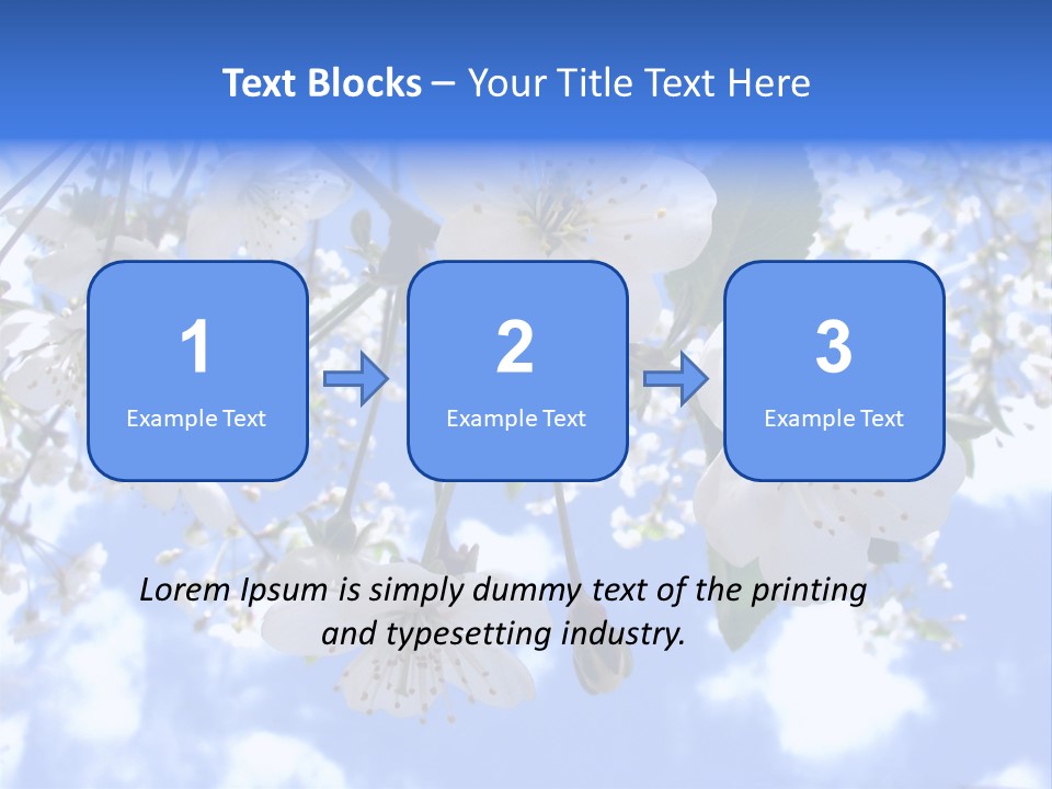 Clouds Shine Way PowerPoint Template